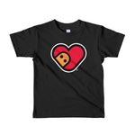 TUBO Heart Short sleeve kids t-shirt