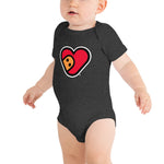 TUBO Heart baby one piece