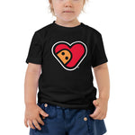 TUBO Heart Toddler Short Sleeve Tee