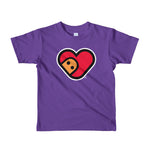 TUBO Heart Short sleeve kids t-shirt