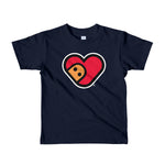 TUBO Heart Short sleeve kids t-shirt