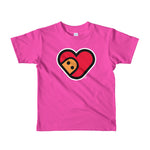 TUBO Heart Short sleeve kids t-shirt
